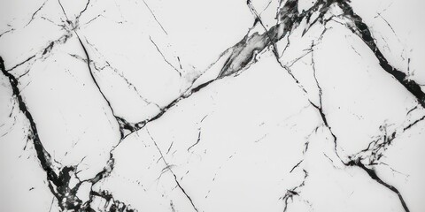 Obraz premium Marble pattern, Abstract black and white marble motif surface, wallpaper background. 
