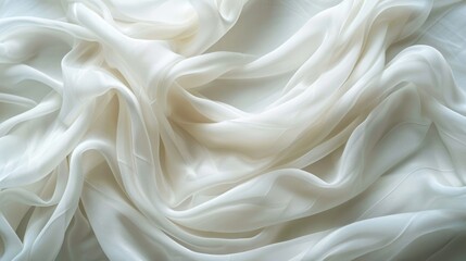 Fototapeta premium Fabric texture in a white background