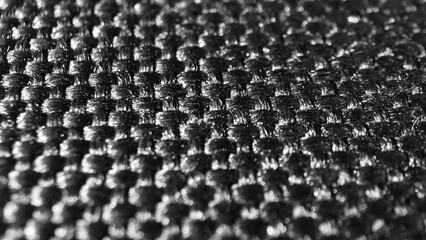 Zoom in, the black polyester fabric unveils its meticulous craftsmanship. Its densely woven threads...