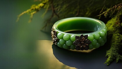 green jade bracelet