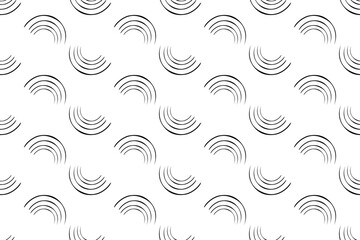 Ornamental surface seamless pattern design