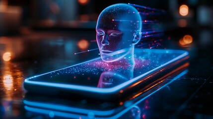 Phone calls of the future: virtual chat with holograms and 3D faces