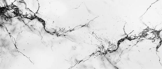 Abstract black and white marble texture design. High resolution background for interior design, web, and graphics.
