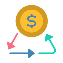 Discounted Cash Flow Icon