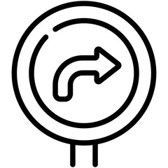 right line icon