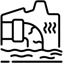 waste line icon