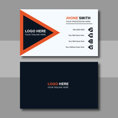 Modern business card design