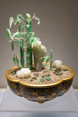 imperial collection jade bonsai of the Forbidden city