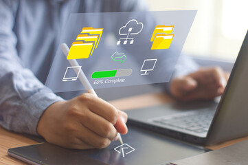  (FTP) file transfer protocol and backup data, document management system, exchange information and...