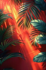 Vibrant and Energetic Bold Shapes Background