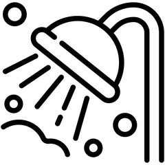 shower line icon