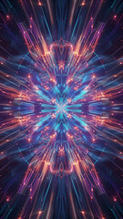 Abstract cyberspace and spiritual art, 9:16 aspect ratio, spiritual, inspiration, artificial intelligence, neural networks, data, internet, binary, cloud computing, prompts, universe, DNA, etc.