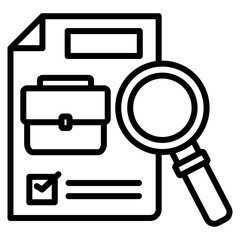 Job Analysis Icon
