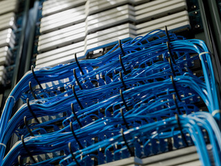 サーバーとケーブル