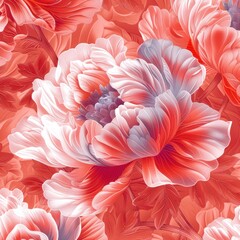 seamless pattern background of a flowers