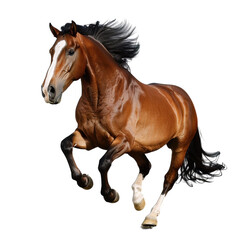 Obraz premium horse isolated on white background