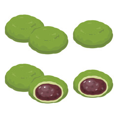 抹茶おはぎセット