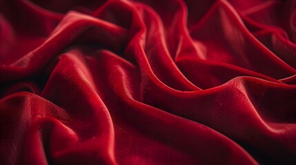 Obraz premium a close-up of a velvet fabric, centered with sharp detail and a clean backdrop.
