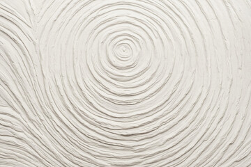 White Abstract Background with Circular Pattern
