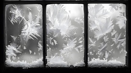 Black and white x-ray of a tree in winter, showing bare branches against a light background