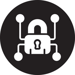 cybercrime glyph icon