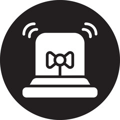 Siren glyph icon