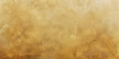 Oil paint strokes on wide canvas textured orange background decorating art painting illustration, generated ai	
