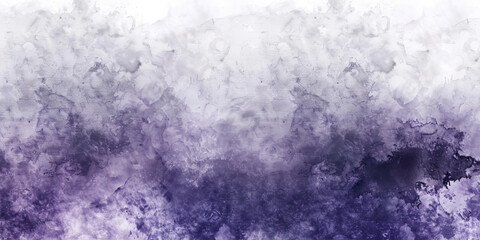 Oil paint strokes on wide canvas textured purple background decorating art painting illustration, generated ai	
