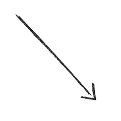 Grunge arrows collection. Set of hand drawn grunge arrow. Grungy brushes realistic.  Sketch handmade watercolor doodle arrow. banner, ui, backdrop, background, web, clipart. Vector illustration