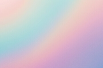 Abstract colorful gradient background with grainy style effect. Retro colorful pastel grainy wallpaper.
