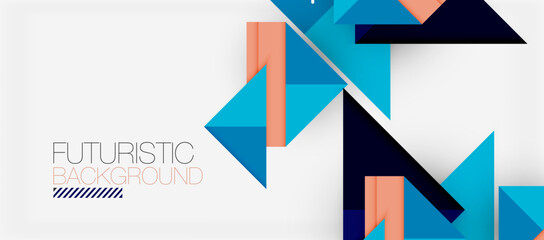 Triangle Vector Background Illustration For Wallpaper, Banner, Background, Card, Book Illustration, landing page