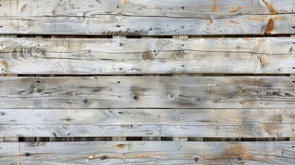 Weathered wooden surface with long boards arranged Wooden planks on a surface showing grain and texture Light neutral colors