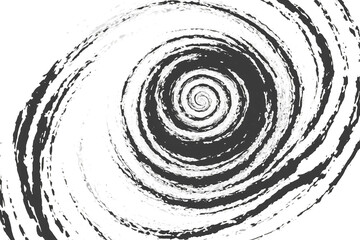 Fototapeta premium Abstract Black and White Spiral