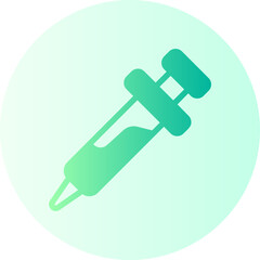 syringe gradient icon