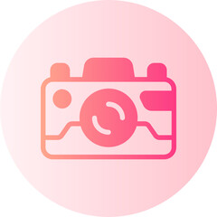 camera gradient icon