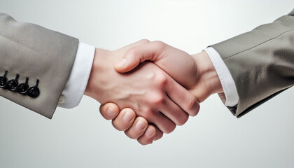 business people shaking hands