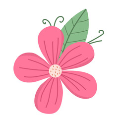 Spring flower illustration