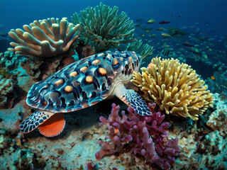 Fototapeta premium tropical coral reef