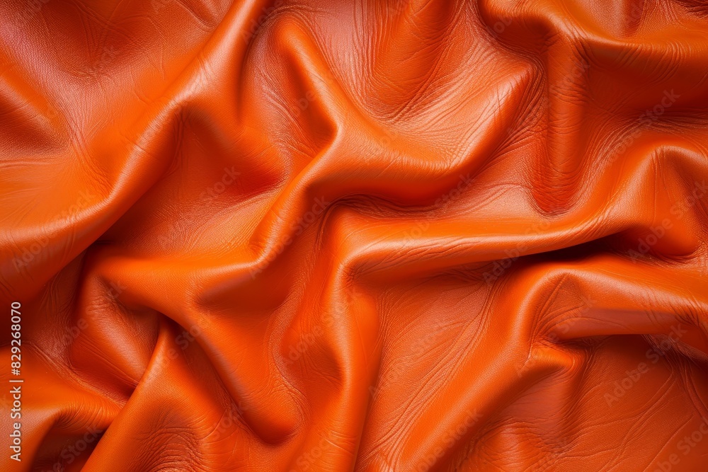 Canvas Prints Orange leather background