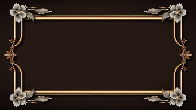 motion pictures, luxury backgrounds with ornamental frames