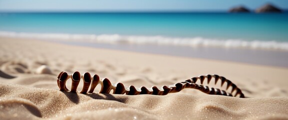 Spine Going on Vacation Cartoon