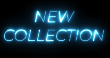 new collection neon text animation - Powered by Adobe