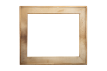 Polaroid Photo Frame – Vintage Style: A vintage-style Polaroid photo frame cutout, providing a nostalgic touch to photos, isolated on a white background.
