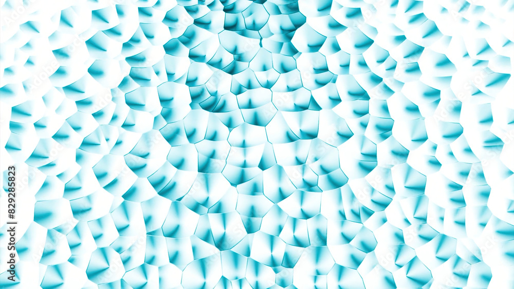 Poster abstract blinking particles creating rotating surface. design. round spinning shapes with light flar