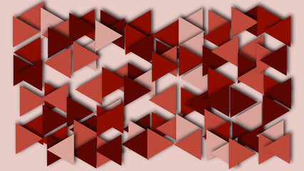 Modern teal abstract geometric pattern with dynamic shapes and soft shadows, ideal for contemporary design.