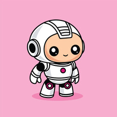 VECTOR ASTRONAUT, STICKERS, ILLUSTRATION ICONS, CARTOONS, ASTRONAUT ICONS FIT FOR ALL WEB, BANNER, STICKER AND BACKGROUND NEEDS