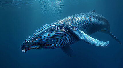 Naklejka premium fish in the water