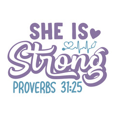 She Is Strong