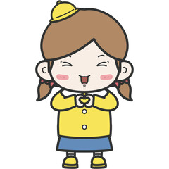 귀여운 아이들.