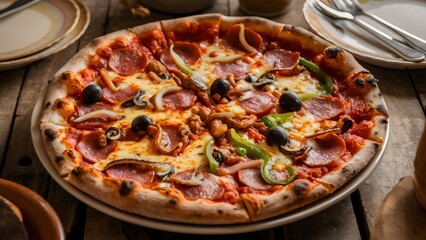 Loaded Supreme Pizza Delight